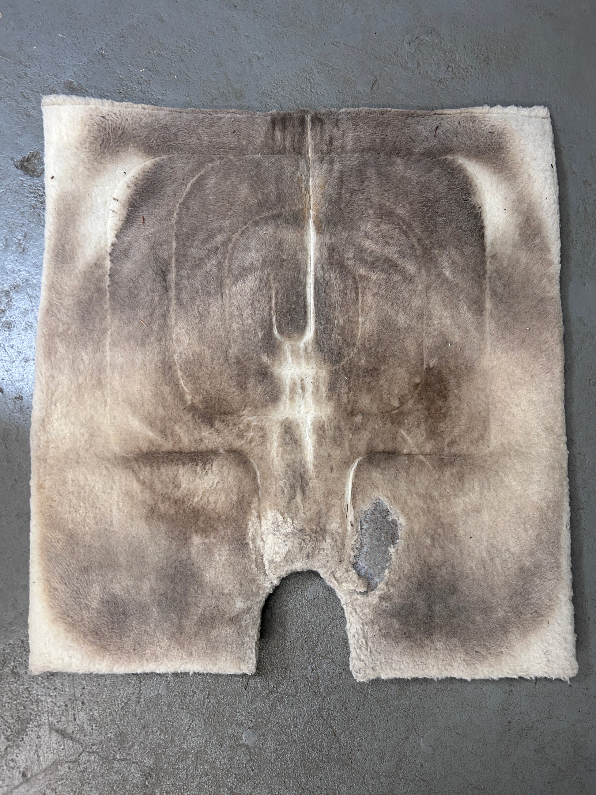 Western Cut Back Pad with Front Built Up-Western Saddle Pad-Consignment-Evolution Equestrian Co.