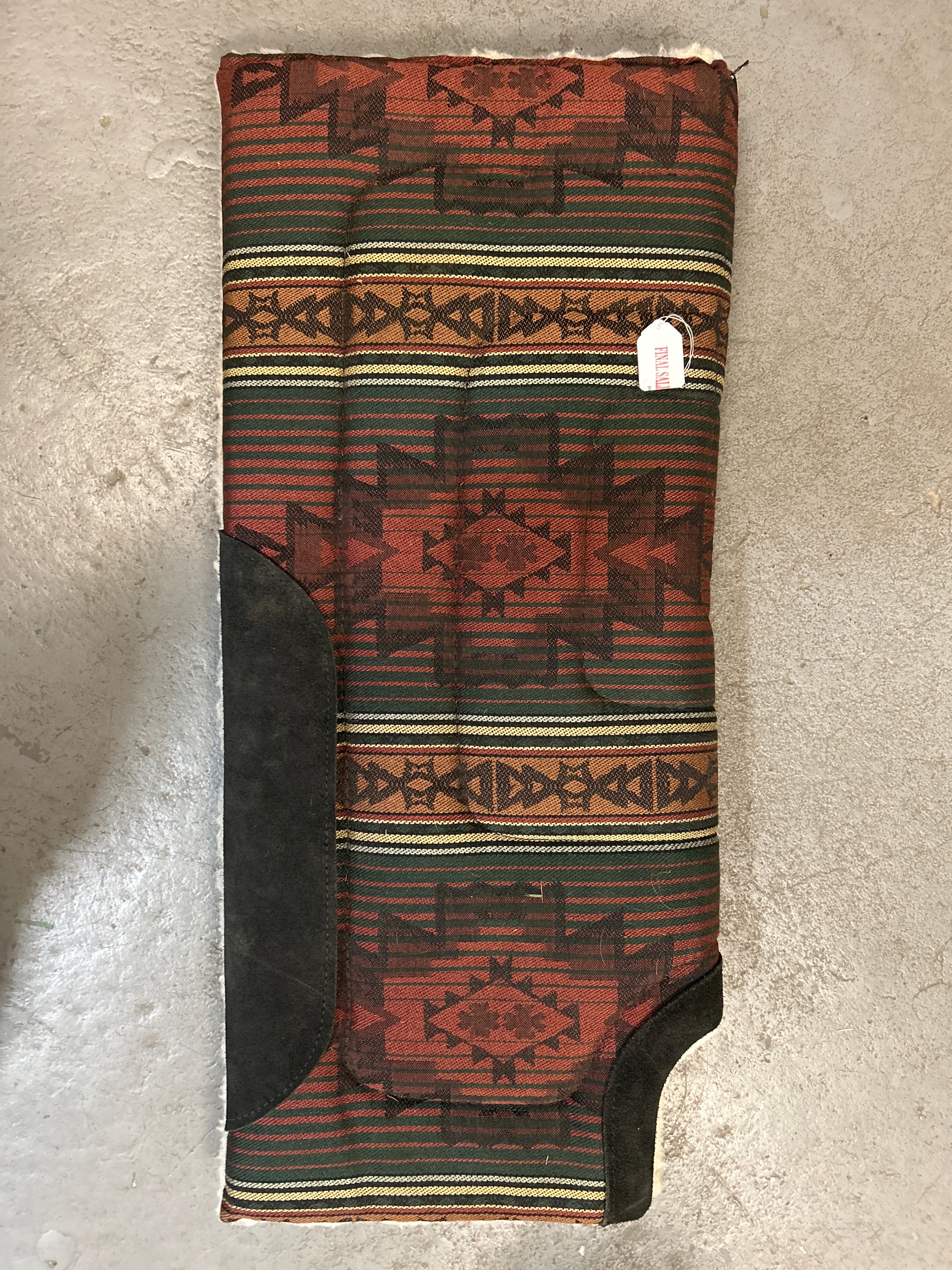 Western Fleece Saddle Pad-Western Saddle Pad-Consignment-Evolution Equestrian Co.