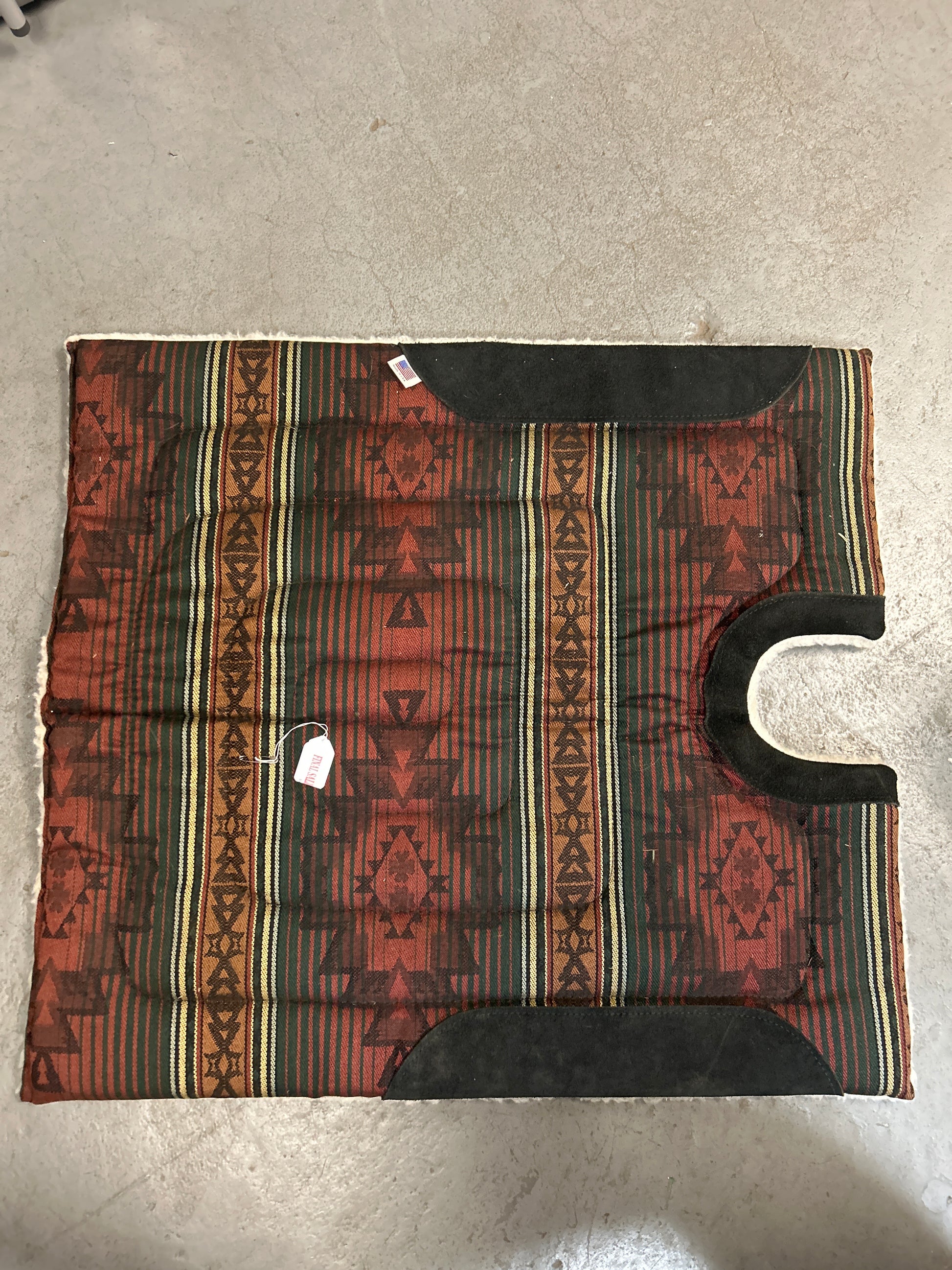 Western Fleece Saddle Pad-Western Saddle Pad-Consignment-Evolution Equestrian Co.