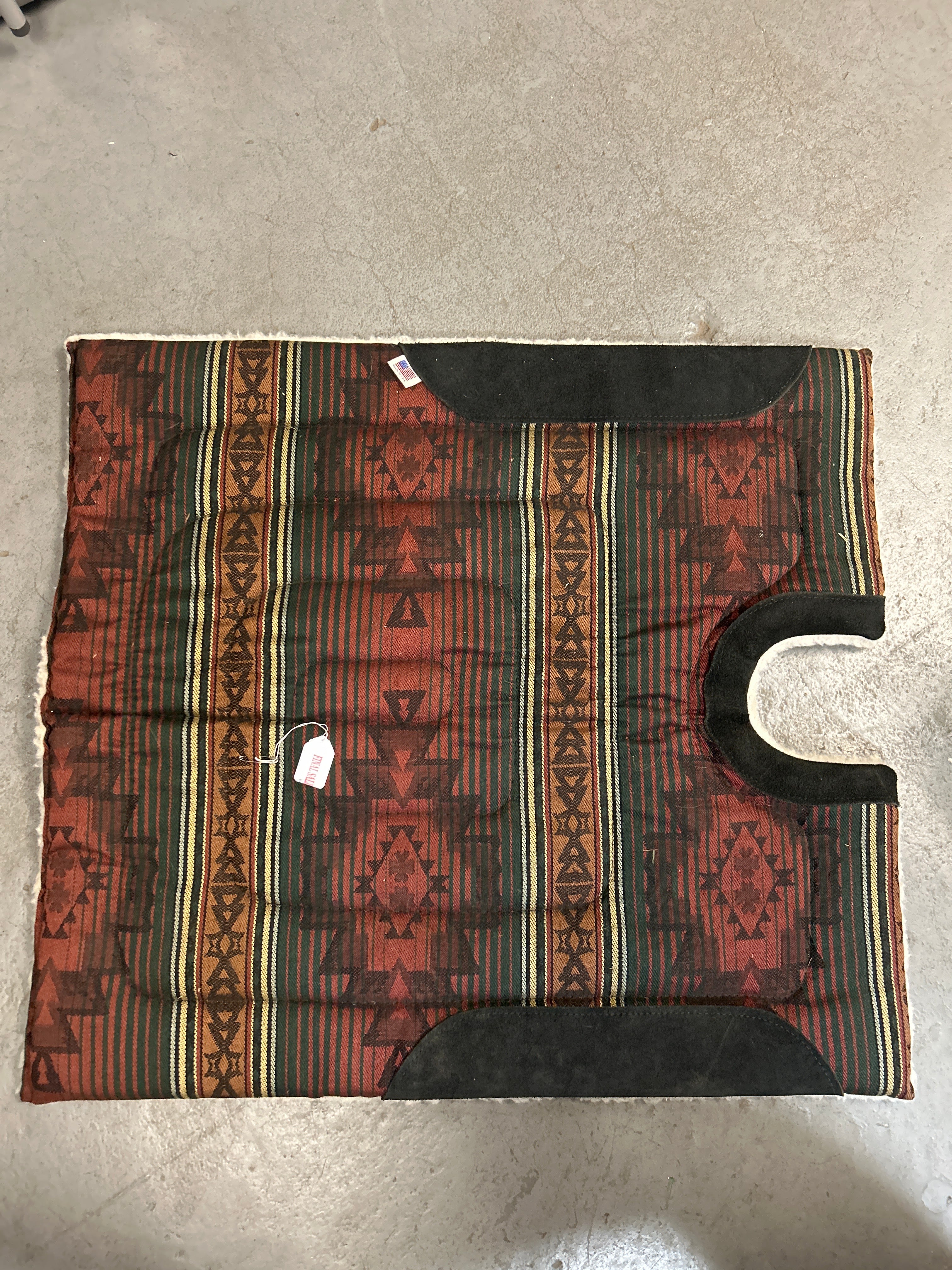 Western Fleece Saddle Pad-Western Saddle Pad-Consignment-Evolution Equestrian Co.