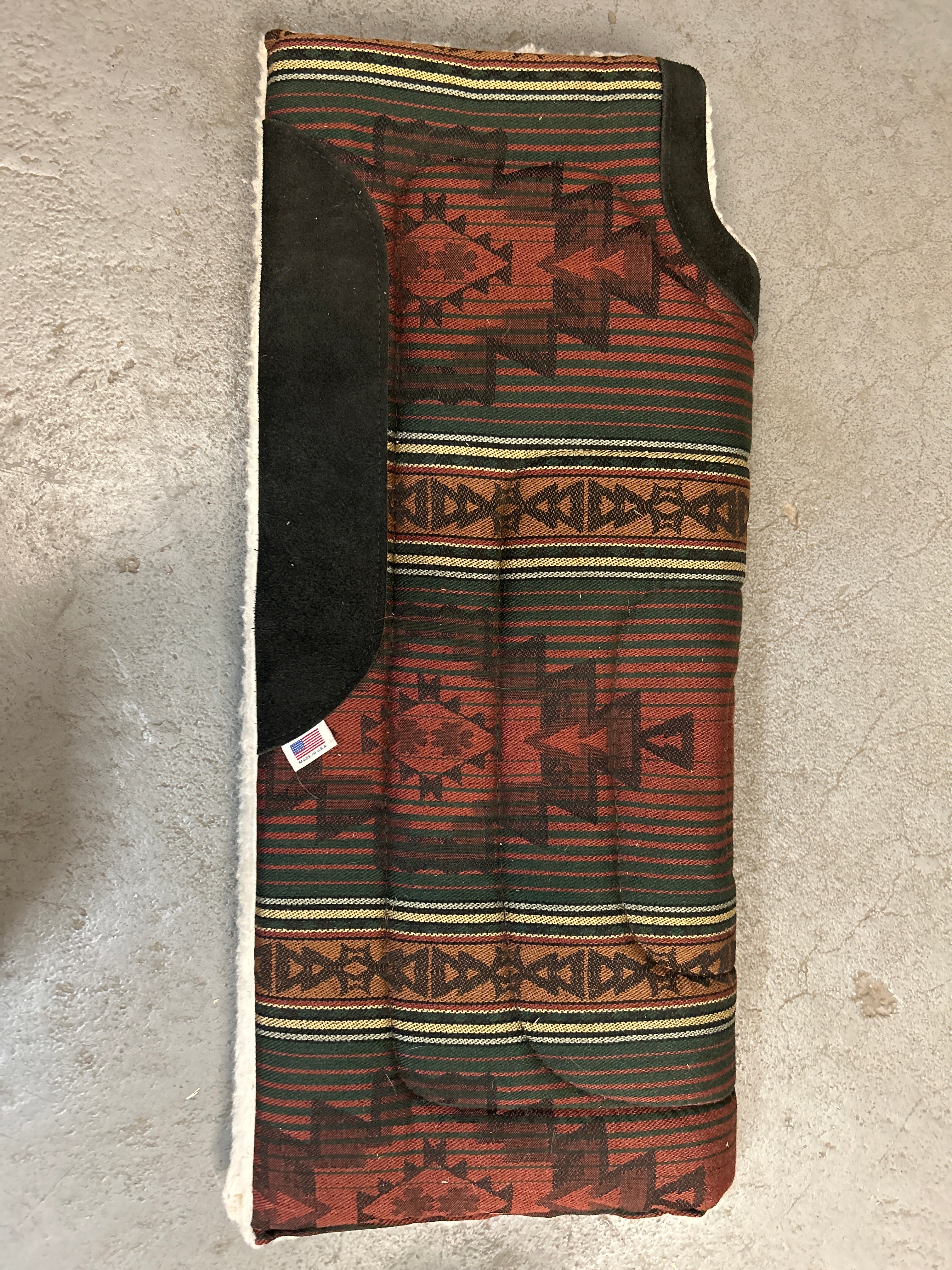 Western Fleece Saddle Pad-Western Saddle Pad-Consignment-Evolution Equestrian Co.