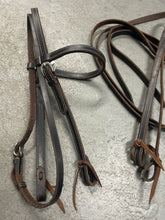 Load image into Gallery viewer, Western Headstall with Reins-Western Headstall-Consignment-Evolution Equestrian Co.
