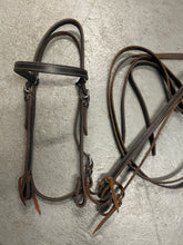 Load image into Gallery viewer, Western Headstall with Reins-Western Headstall-Consignment-Evolution Equestrian Co.
