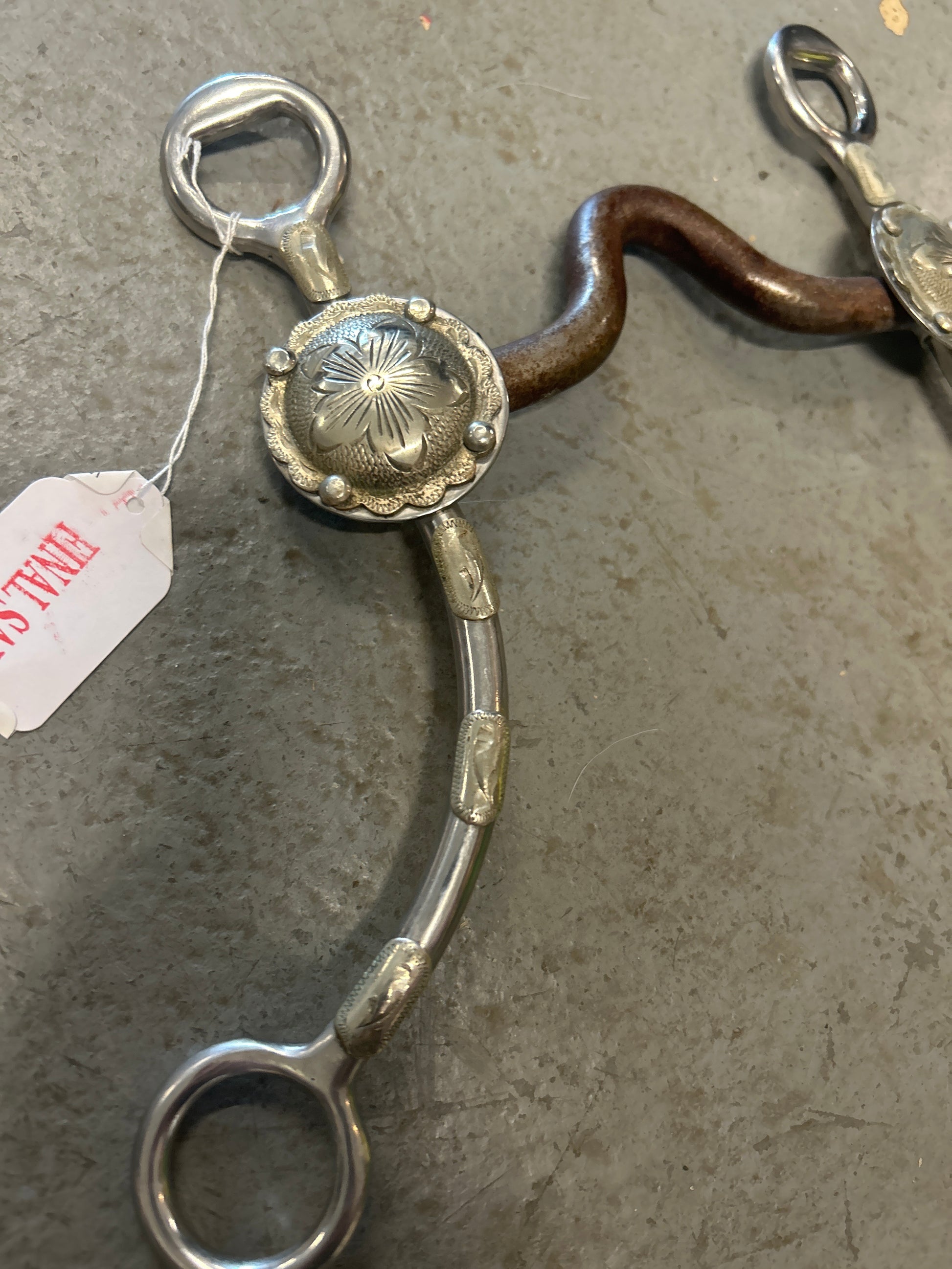 Western High Port Sweet Iron Bit-Bits-Consignment-Evolution Equestrian Co.