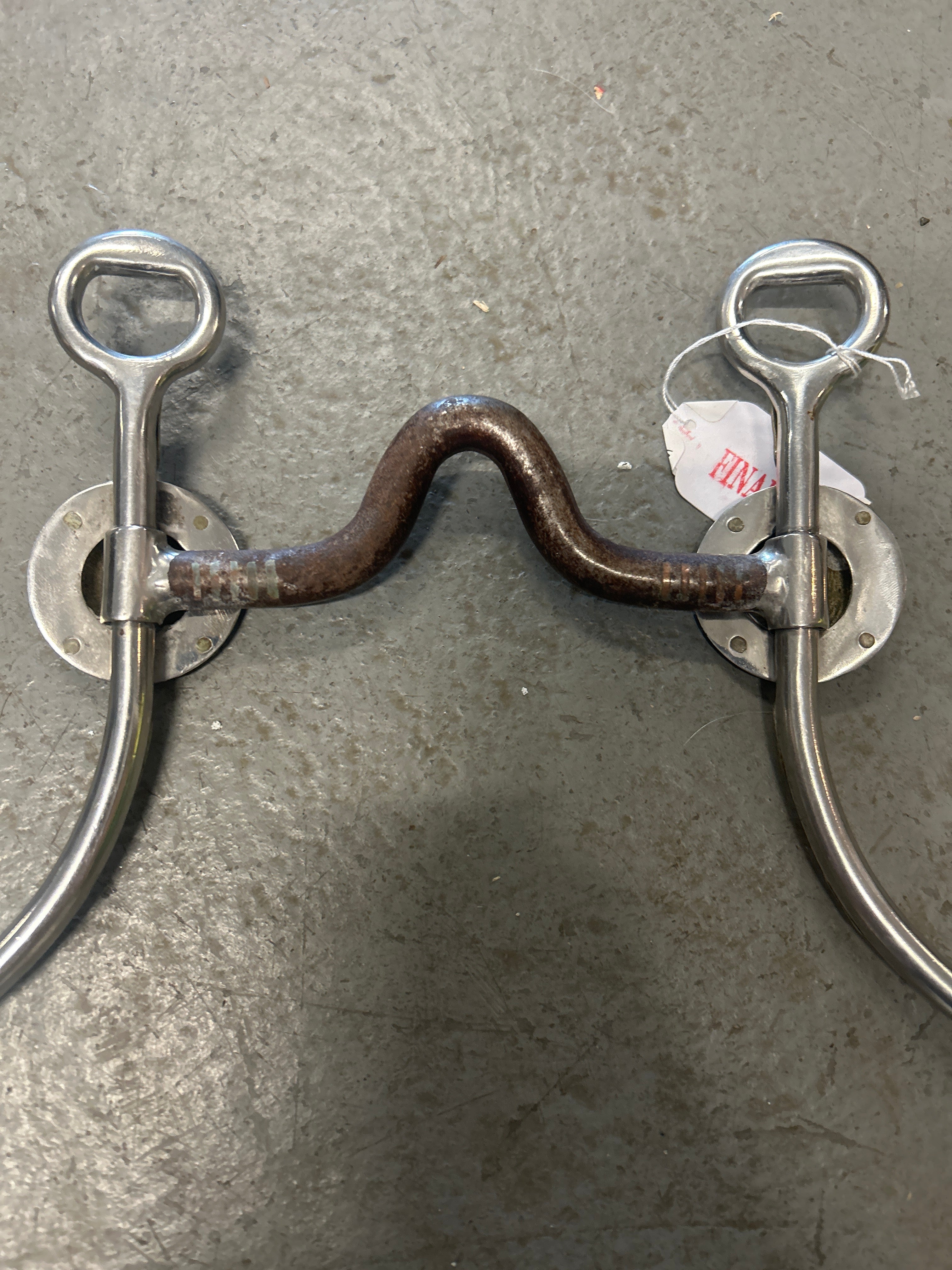 Western High Port Sweet Iron Bit-Bits-Consignment-Evolution Equestrian Co.