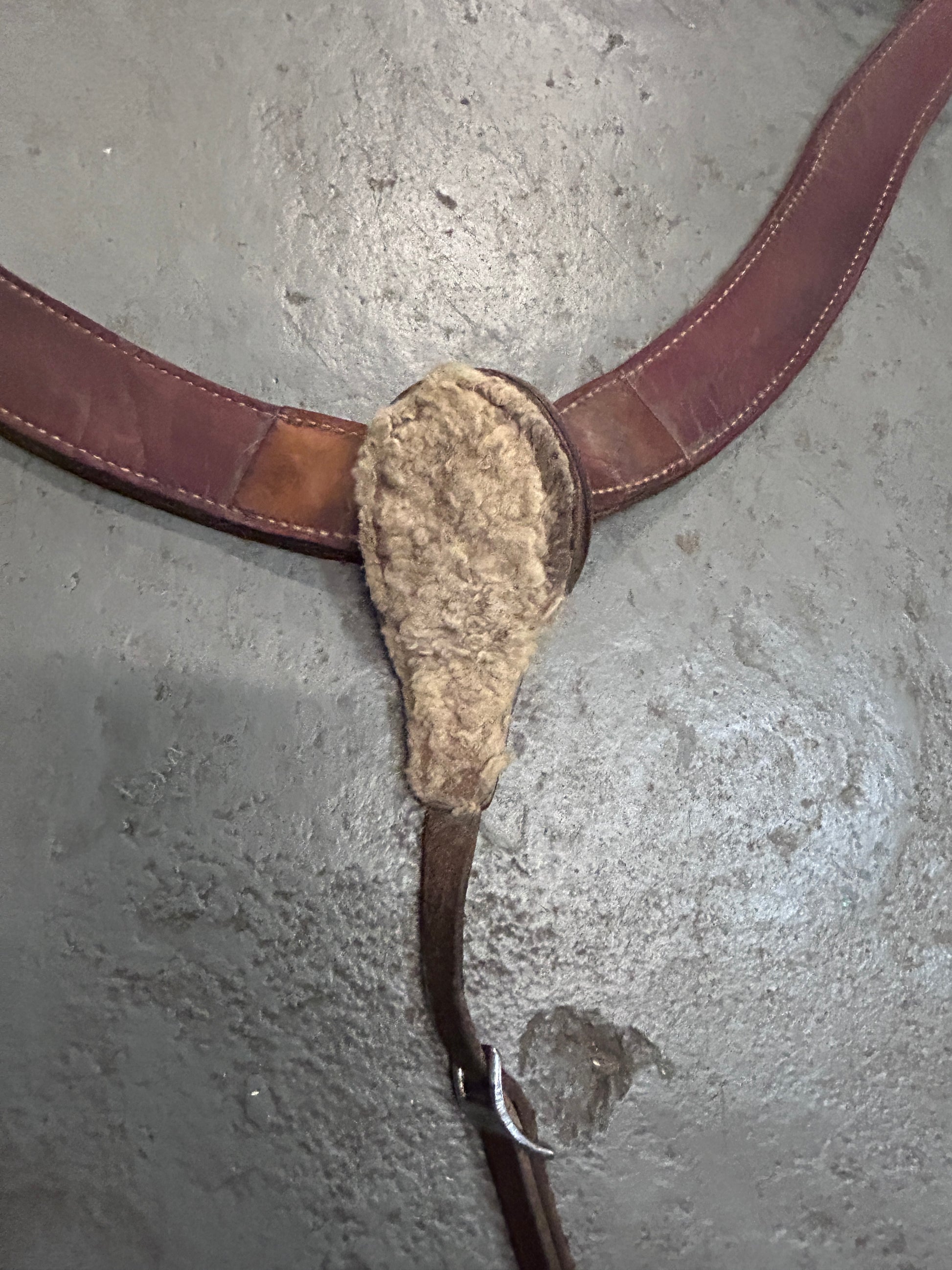 Western Leather Breastplate-Western Tack-Consignment-Evolution Equestrian Co.