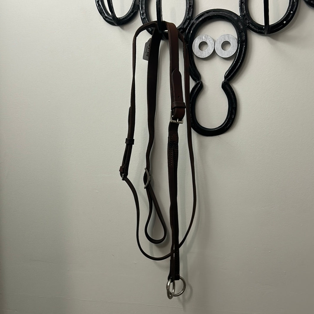 Western Leather Training Fork-Western Tack-Consignment-Evolution Equestrian Co.