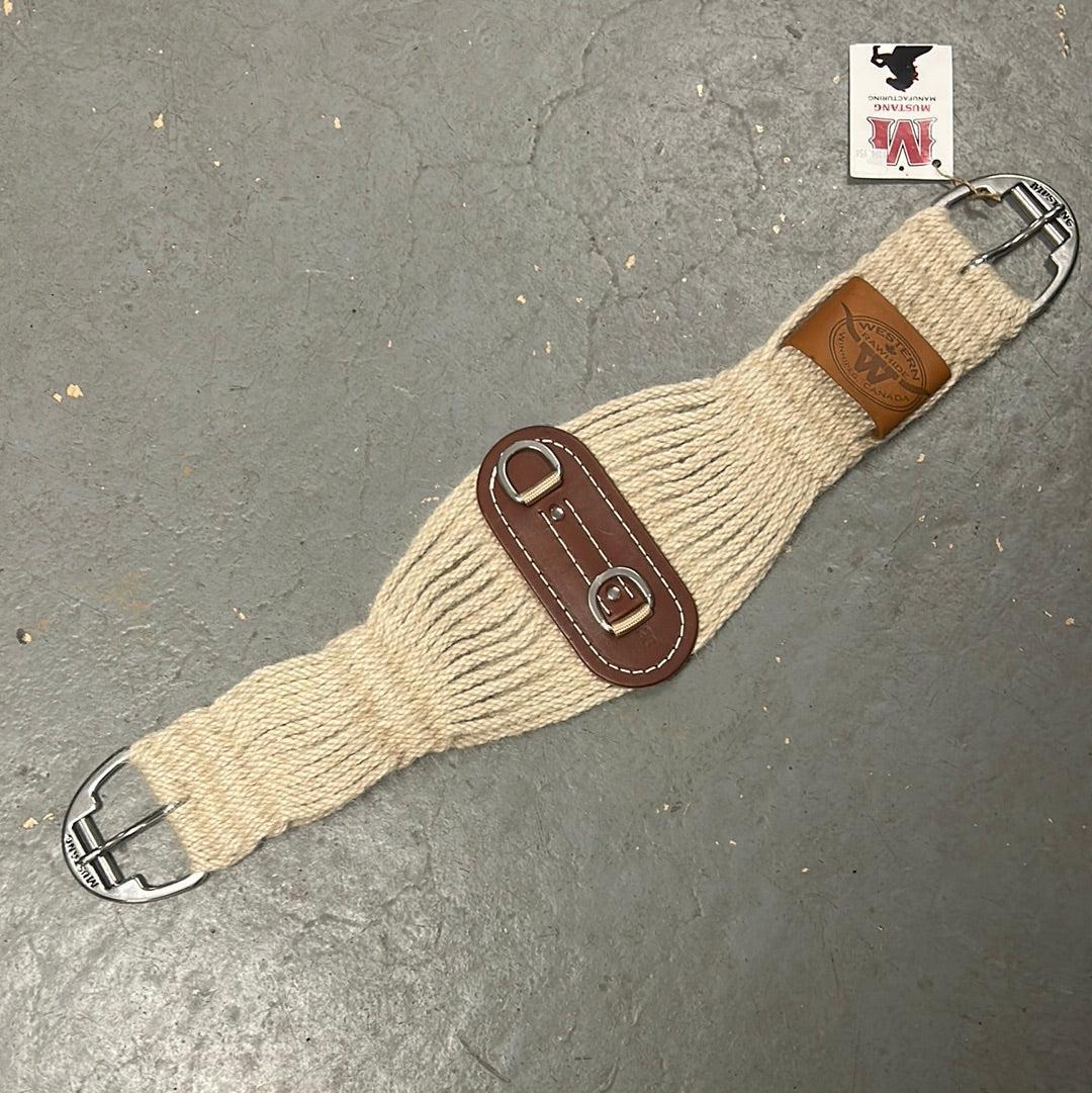 Western Rawhide 27 Strand Mohair Roper Cinch 28"-Western Tack-Consignment-Evolution Equestrian Co.