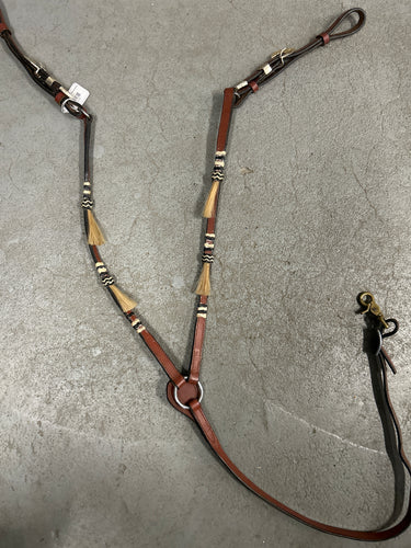 Western Rawhide Breastplate-Western Tack-Consignment-Evolution Equestrian Co.
