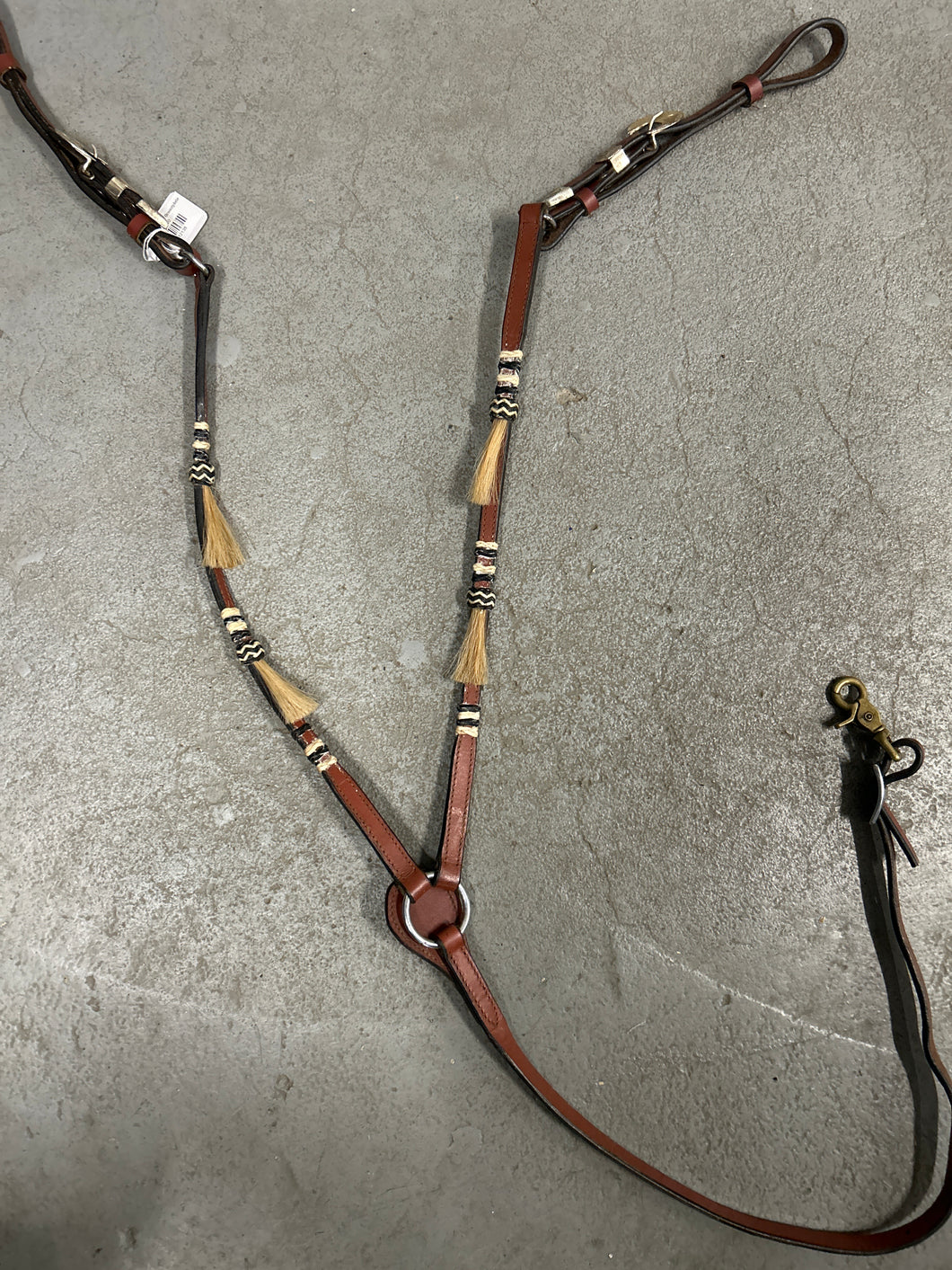 Western Rawhide Breastplate-Western Tack-Consignment-Evolution Equestrian Co.