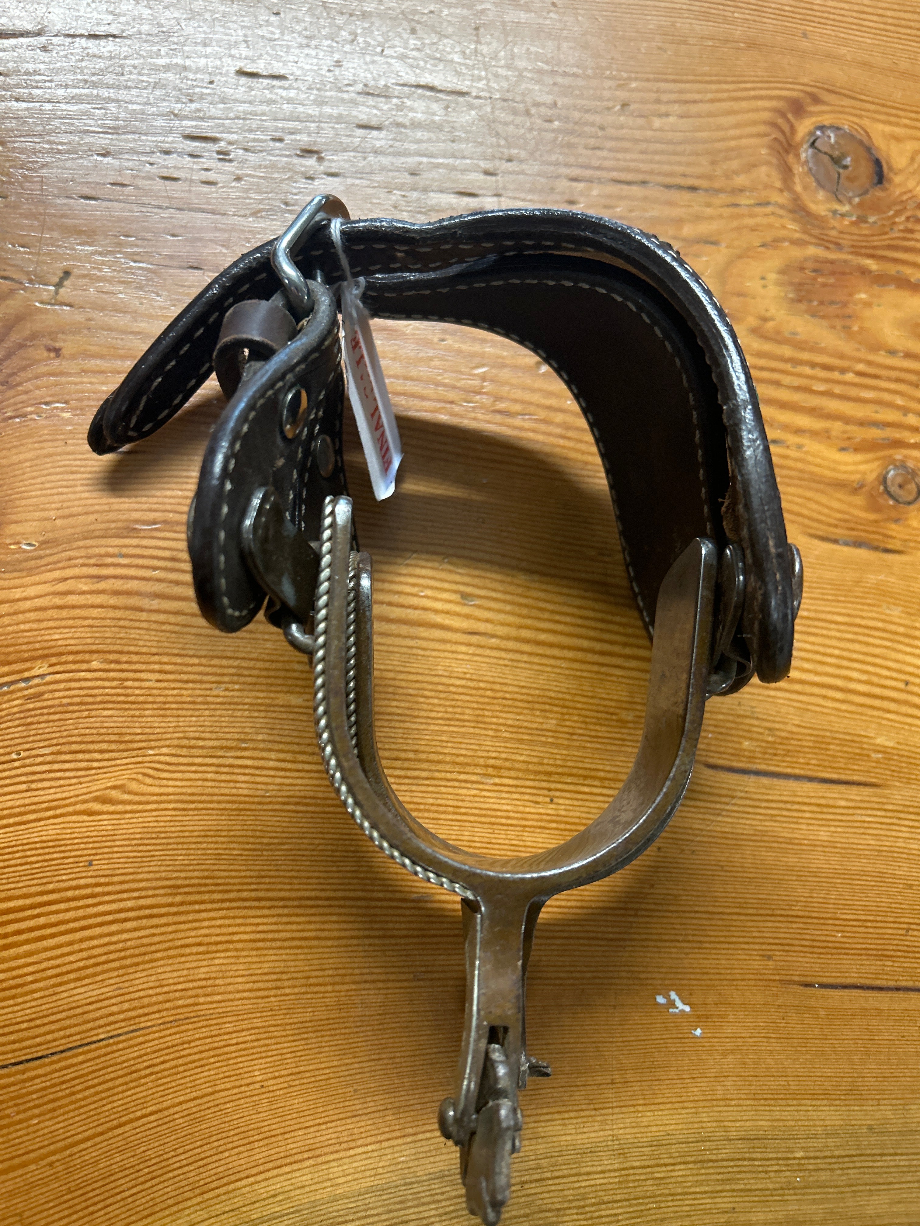 Western Spurs with Sunflower Straps-Western Spurs-Consignment-Evolution Equestrian Co.