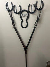 Load image into Gallery viewer, Western Tack Set with Brown Leather and Gems-Western Headstall-Consignment-Evolution Equestrian Co.
