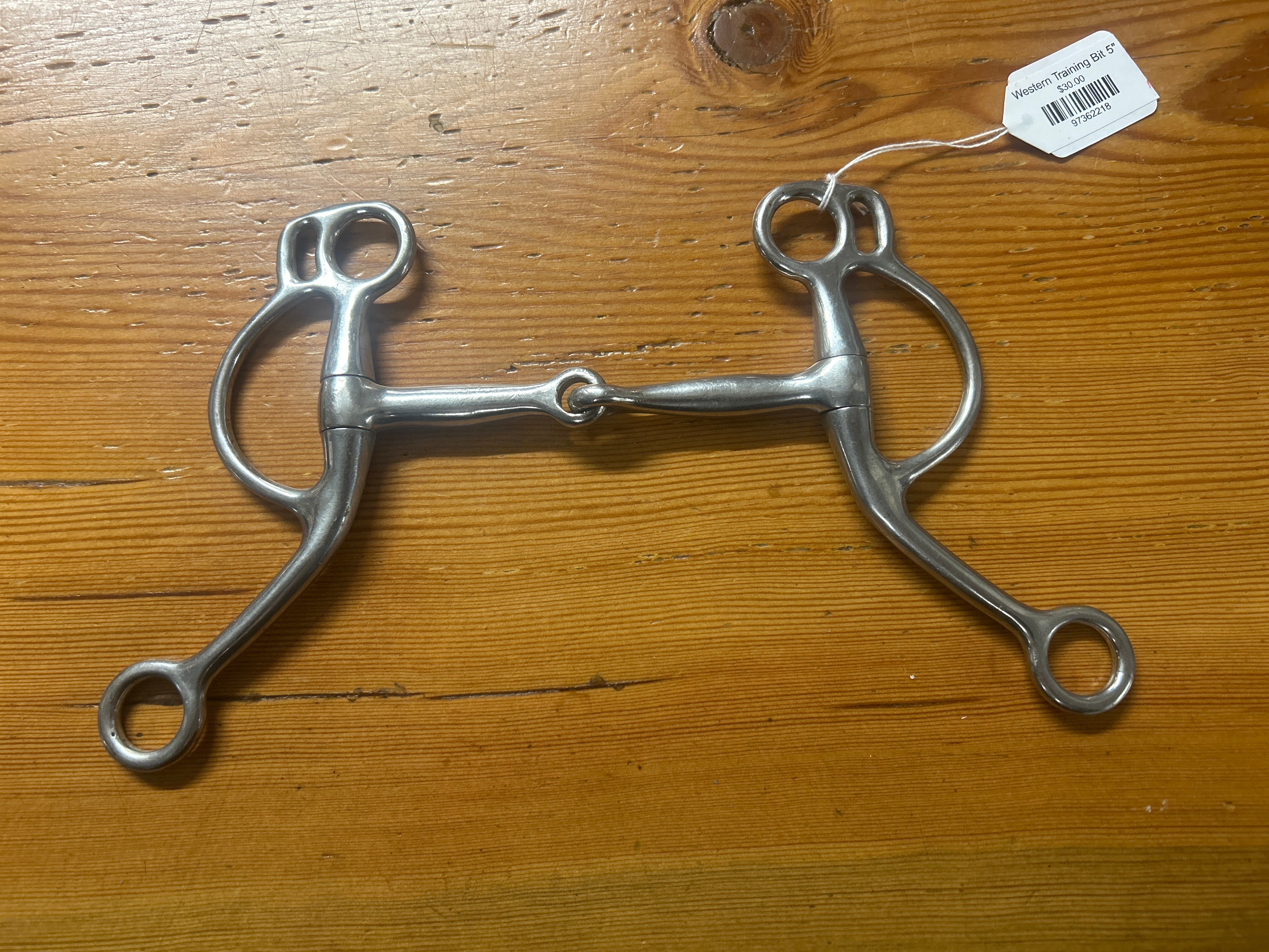 Western Training Bit 5"-Bits-Consignment-Evolution Equestrian Co.