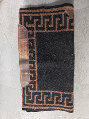 Western Wool Blanket Brown-Western Saddle Pad-Consignment-Evolution Equestrian Co.