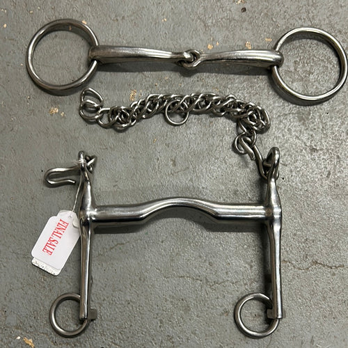 Weymouth and Bradoon Set-Bits-Consignment-Evolution Equestrian Co.