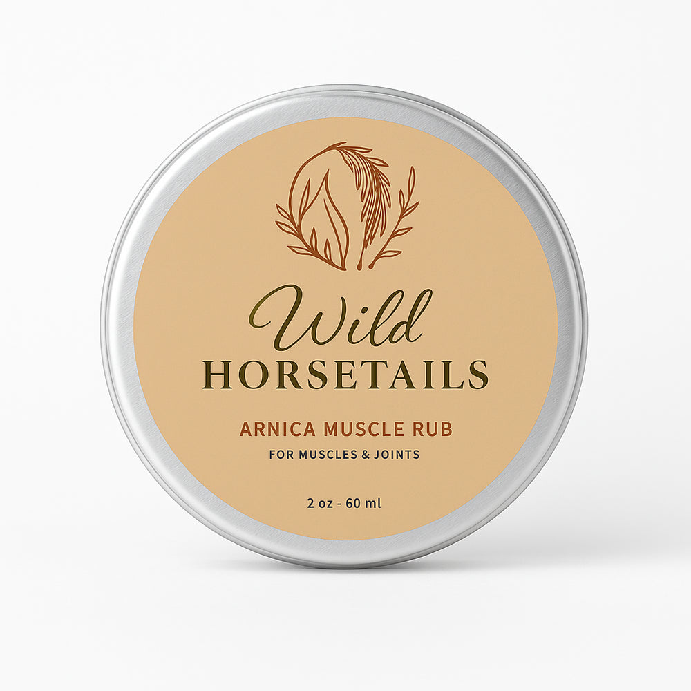 Wild Horsetails Arnica Muscle Rub-Horse Care-Wild HorseTails-Evolution Equestrian Co.