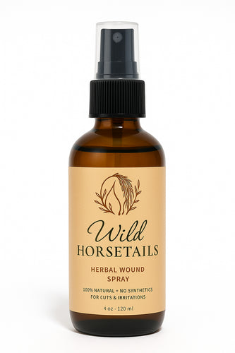 Wild Horsetails Herbal Wound Spray-Horse Care-Wild HorseTails-Evolution Equestrian Co.