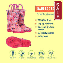 Load image into Gallery viewer, Wildkin - Magical Unicorns Rain Boots-Riding Boots-Wildkin-Toddler 7-Evolution Equestrian Co.
