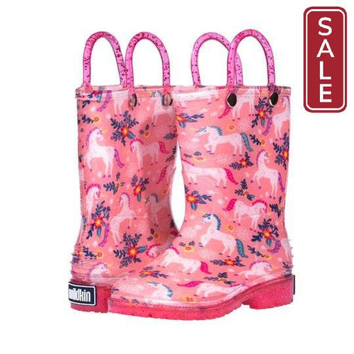 Wildkin - Magical Unicorns Rain Boots-Riding Boots-Wildkin-Toddler 7-Evolution Equestrian Co.