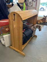 Load image into Gallery viewer, Wooden Saddle Stand-Stable Supplies-Consignment-Evolution Equestrian Co.
