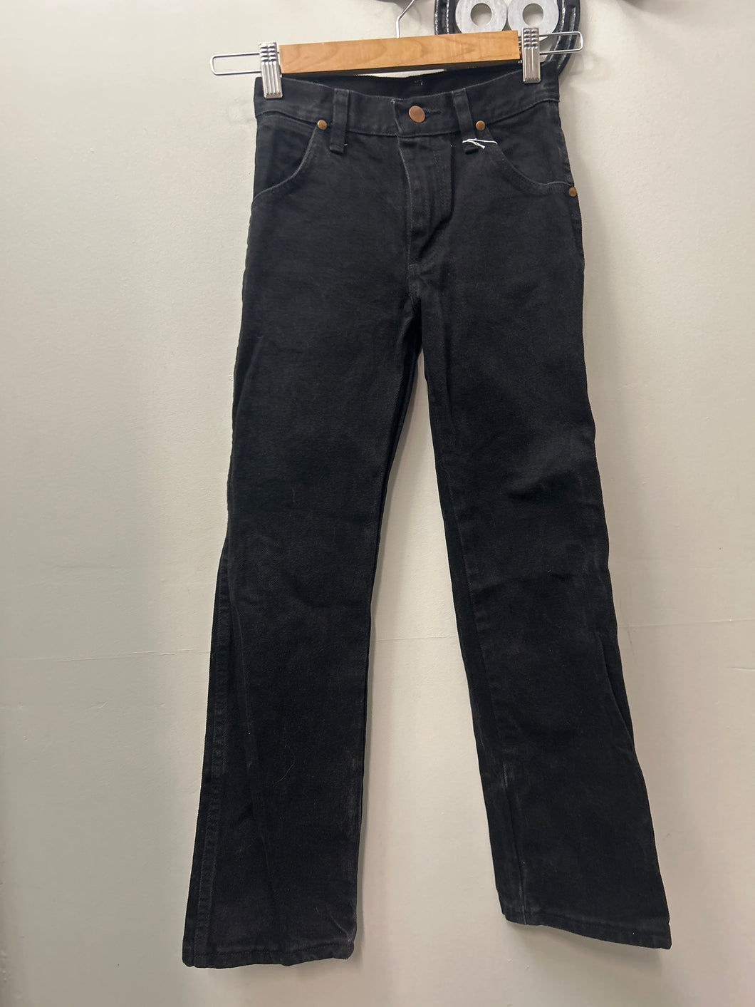 Wrangler Black Boy Jean Slim 10-Jeans-Consignment-Evolution Equestrian Co.