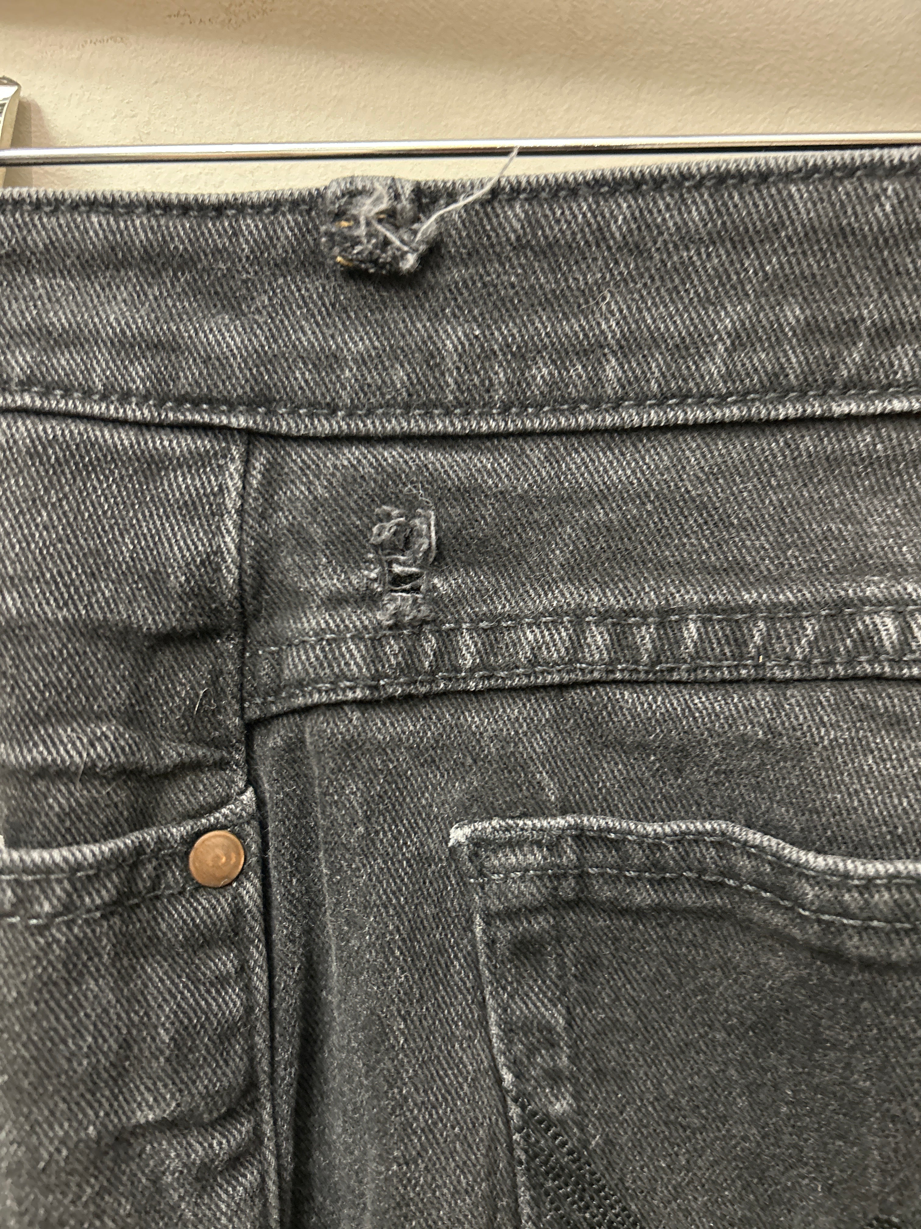 Wrangler Black Q-Baby Jeans 3/4 x 36-Jeans-Consignment-Evolution Equestrian Co.