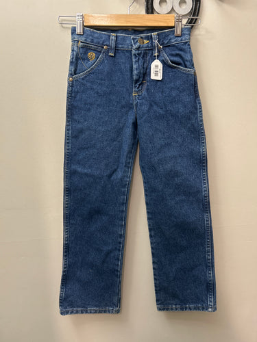 Wrangler George Straight Cowboy Cut Boys Jeans 9 Regular-Jeans-Consignment-Evolution Equestrian Co.