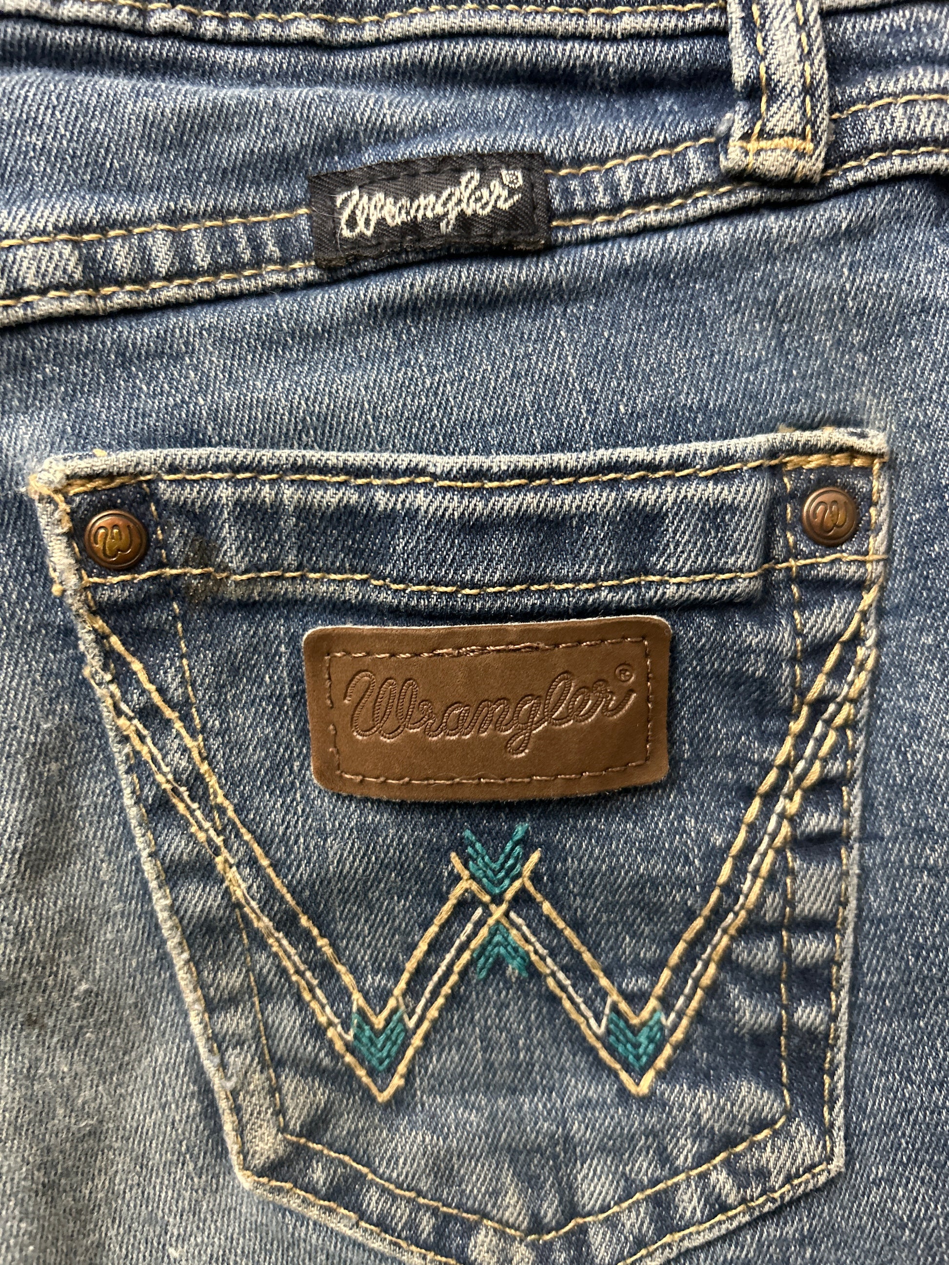 Wrangler Girl's Jeans 8 Slim-Jeans-Consignment-Evolution Equestrian Co.