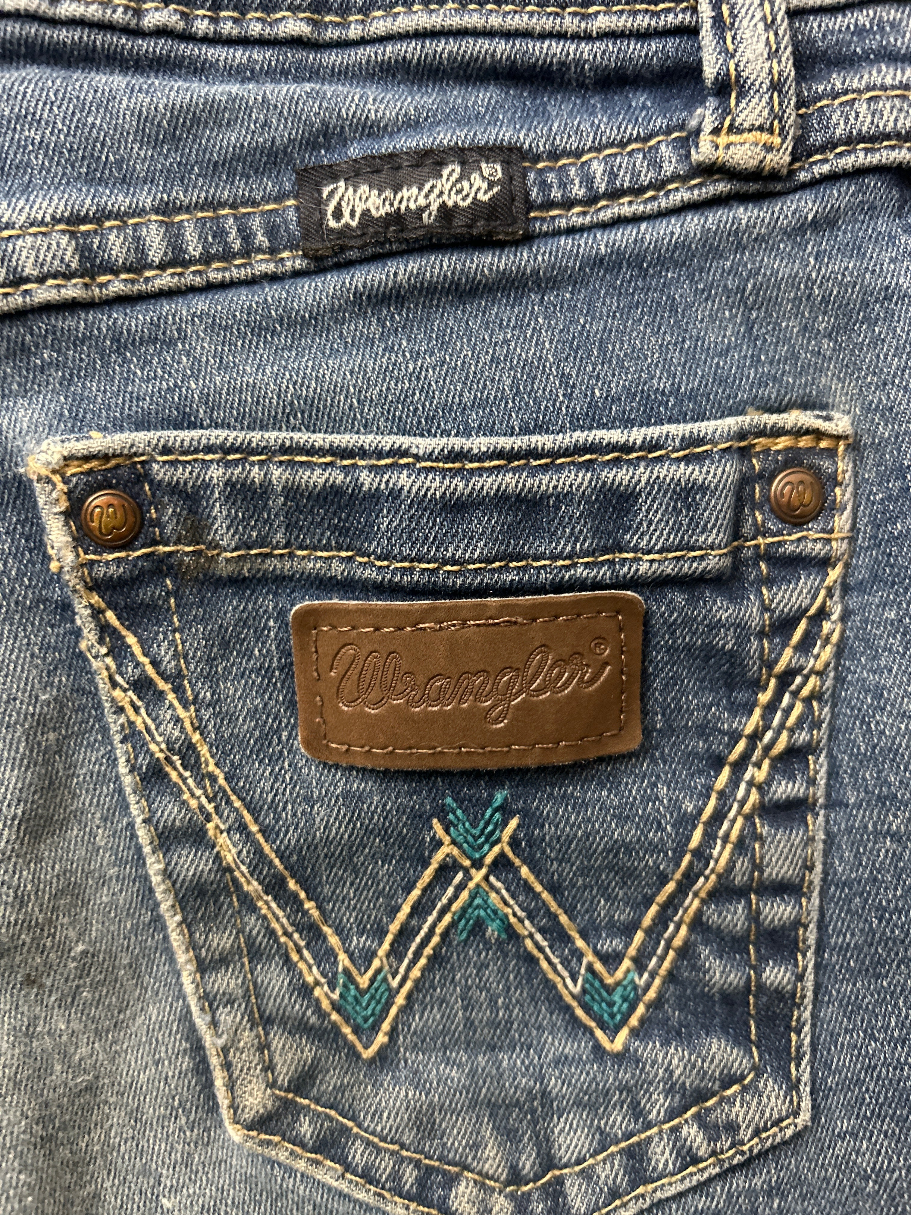 Wrangler Girl's Jeans 8 Slim-Jeans-Consignment-Evolution Equestrian Co.