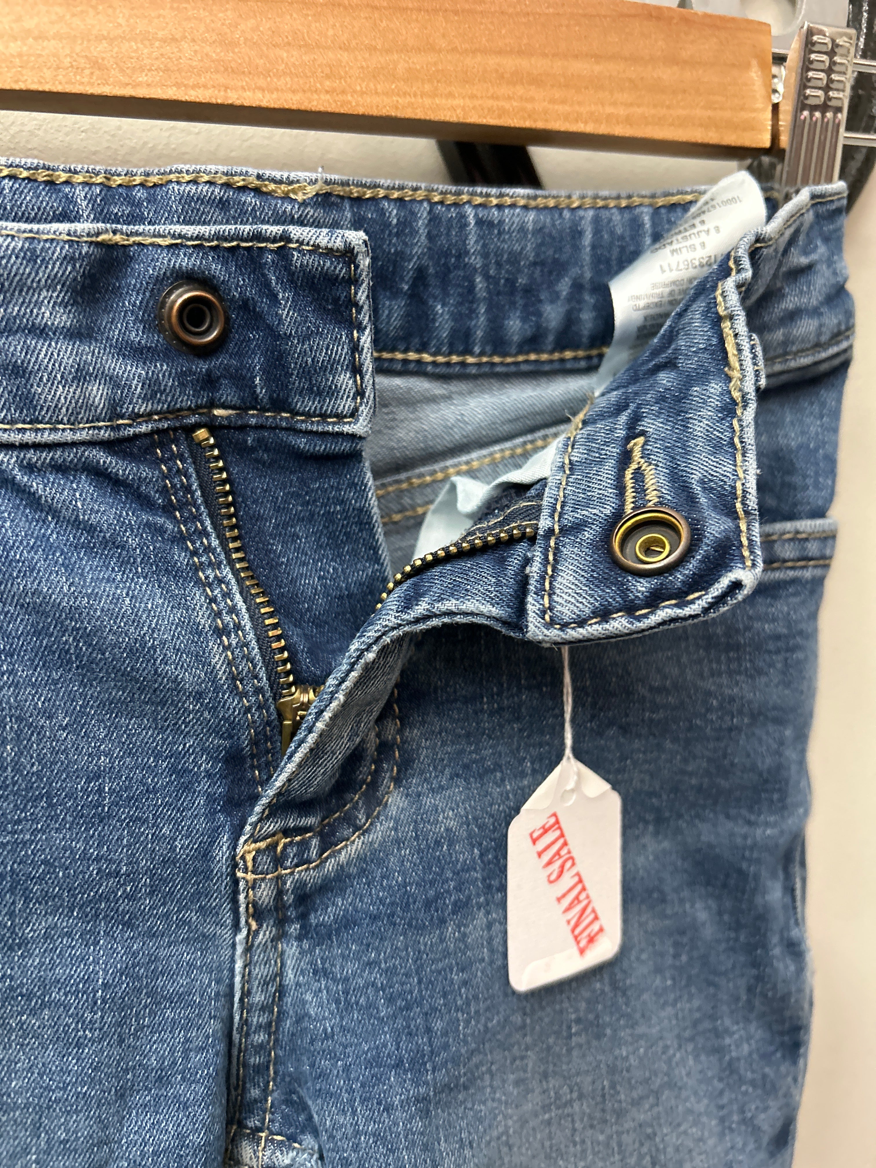 Wrangler Girl's Jeans 8 Slim-Jeans-Consignment-Evolution Equestrian Co.