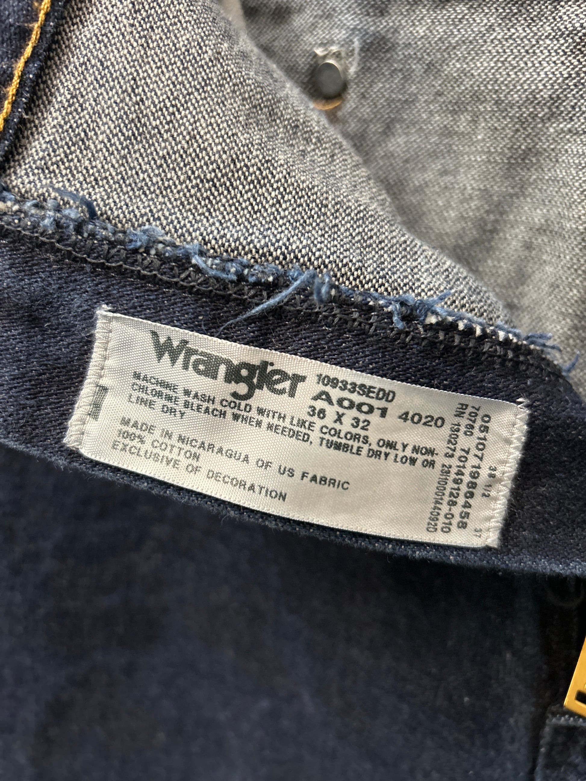 Wrangler Men's Cowboy Cut Slim Fit 36 x 32-Jeans-Consignment-Evolution Equestrian Co.