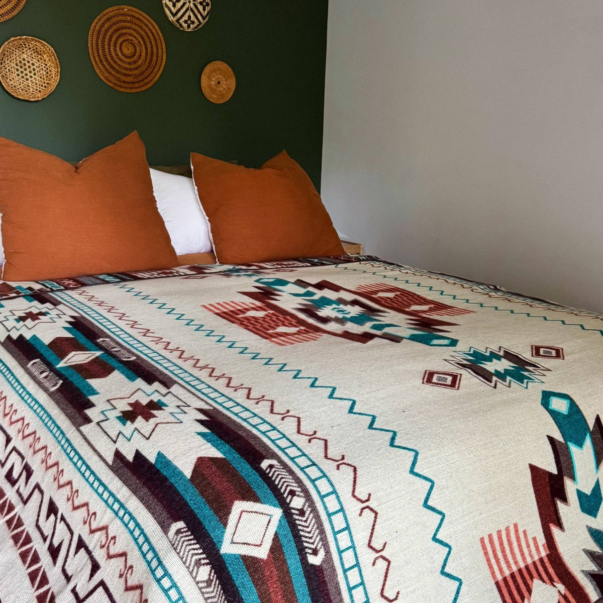 Wylde Brigade Cotopaxi Aztec Reversible Blanket: Queen-Gift-Wylde Brigade-Evolution Equestrian Co.
