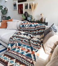 Load image into Gallery viewer, Wylde Brigade - Laguna Aztec Reversible Blanket: Queen-Home-Wylde Brigade-Evolution Equestrian Co.
