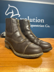 Youth Ovation Quantum Zip Paddock Boots 4-Paddock Boots-Consignment-Evolution Equestrian Co.