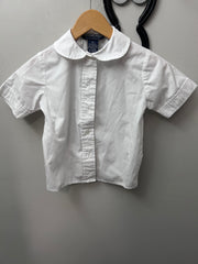 Youth White Button Down 6-Riding Shirts-Consignment-Evolution Equestrian Co.