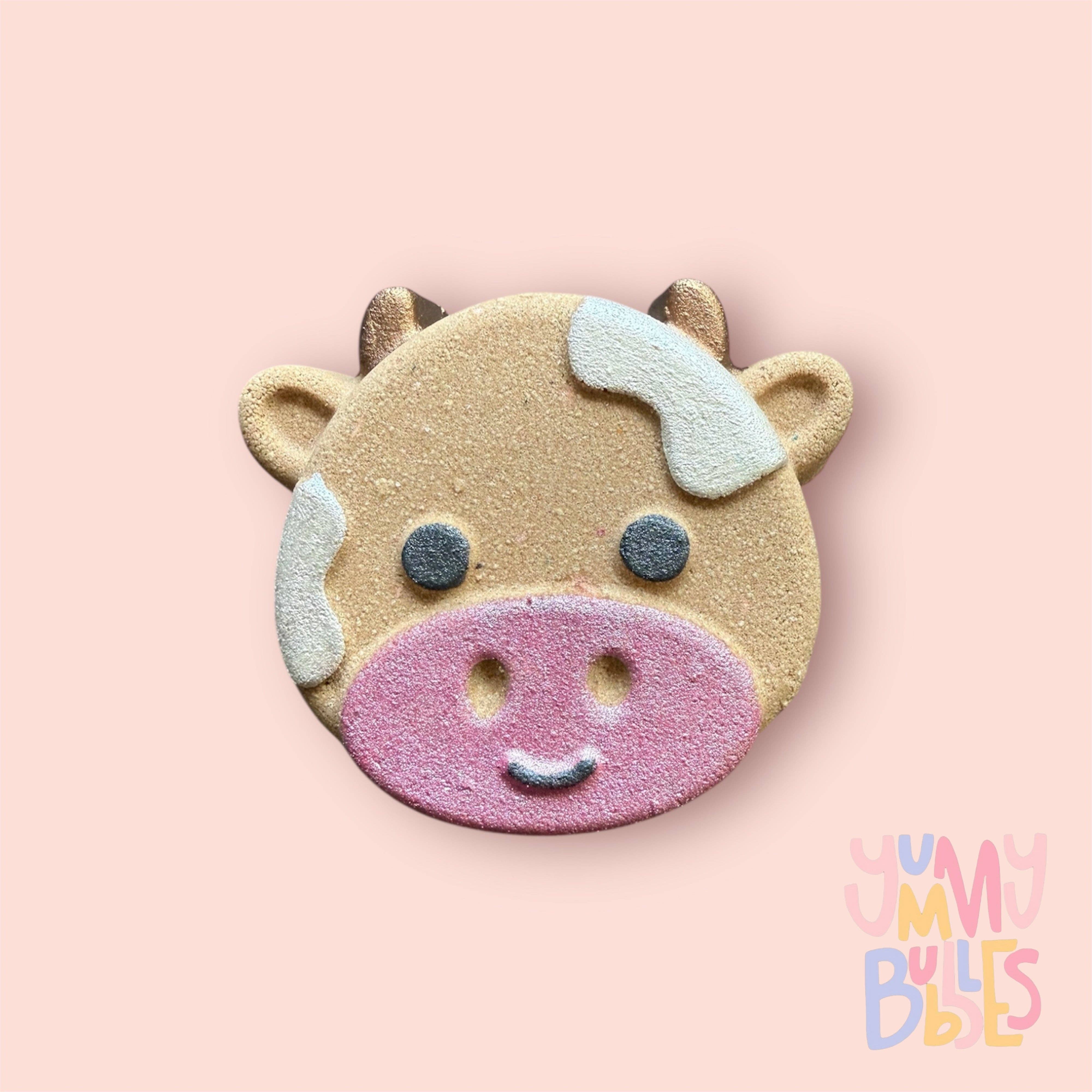 Yummy Bubbles Bath Fizz Cute Brown Cow-Gift-Yummy Bubbles-Evolution Equestrian Co.