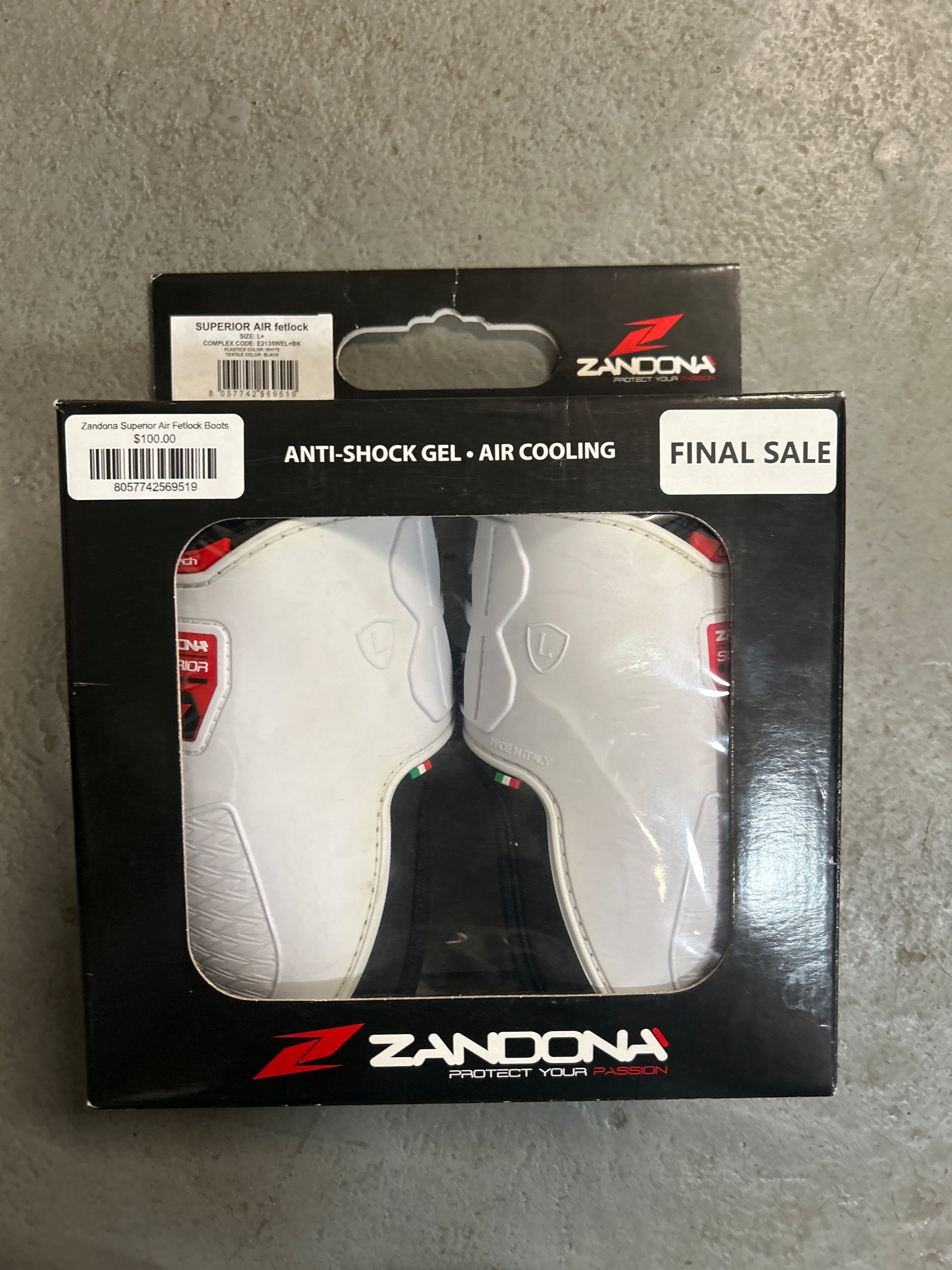 Zandona Superior Air Fetlock Boots-Horse Boots-Consignment-Evolution Equestrian Co.