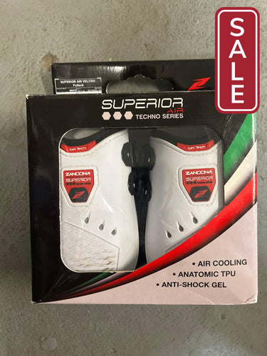 Zandona Superior Air Fetlock Boots Black Tabs-Horse Boots-Consignment-Evolution Equestrian Co.