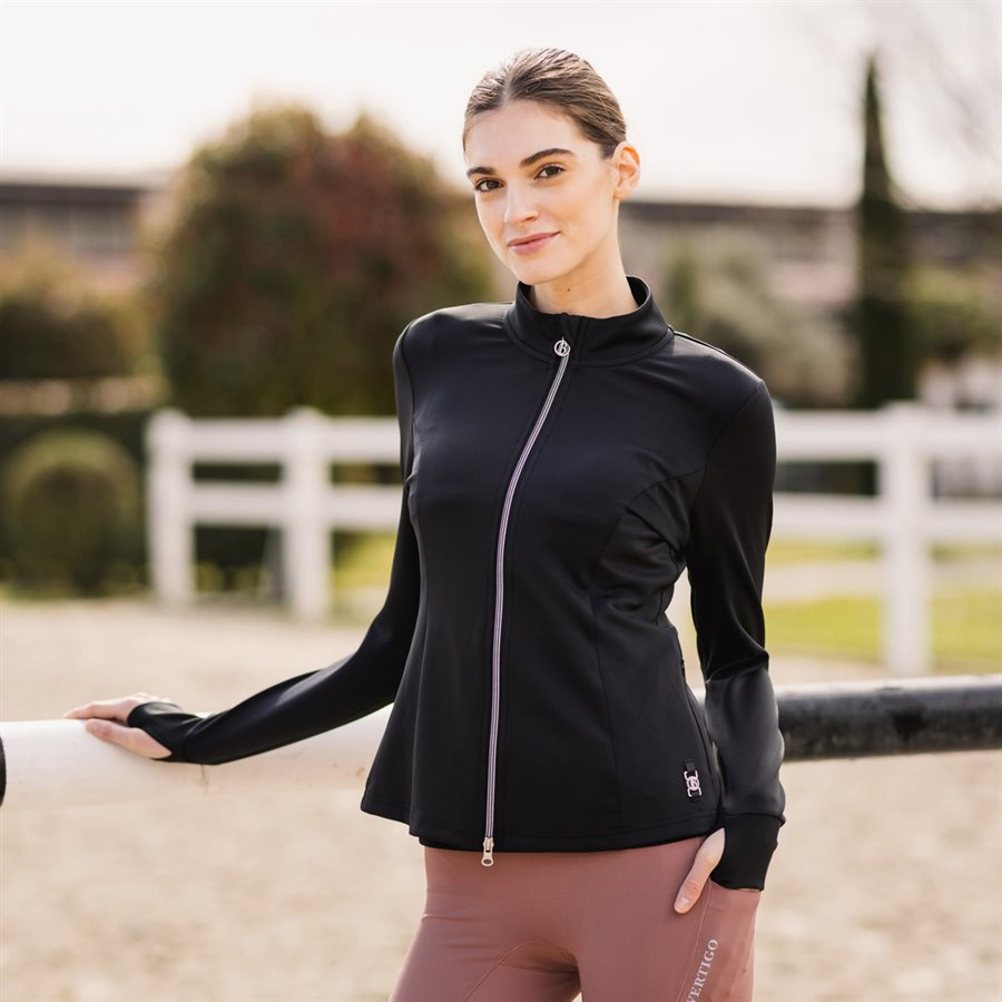 B Vertigo Black Lightweight Jacket
