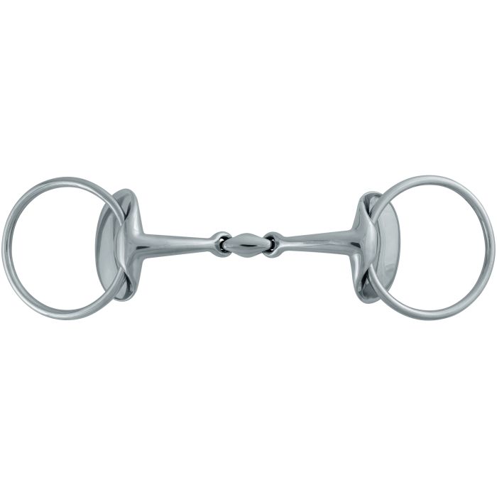 Stubben Silver Wing Double Jointed Snaffle
