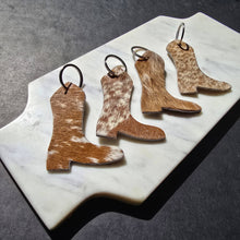 Load image into Gallery viewer, Ranchers Closet Genuine Cowhide Boot Keychain
