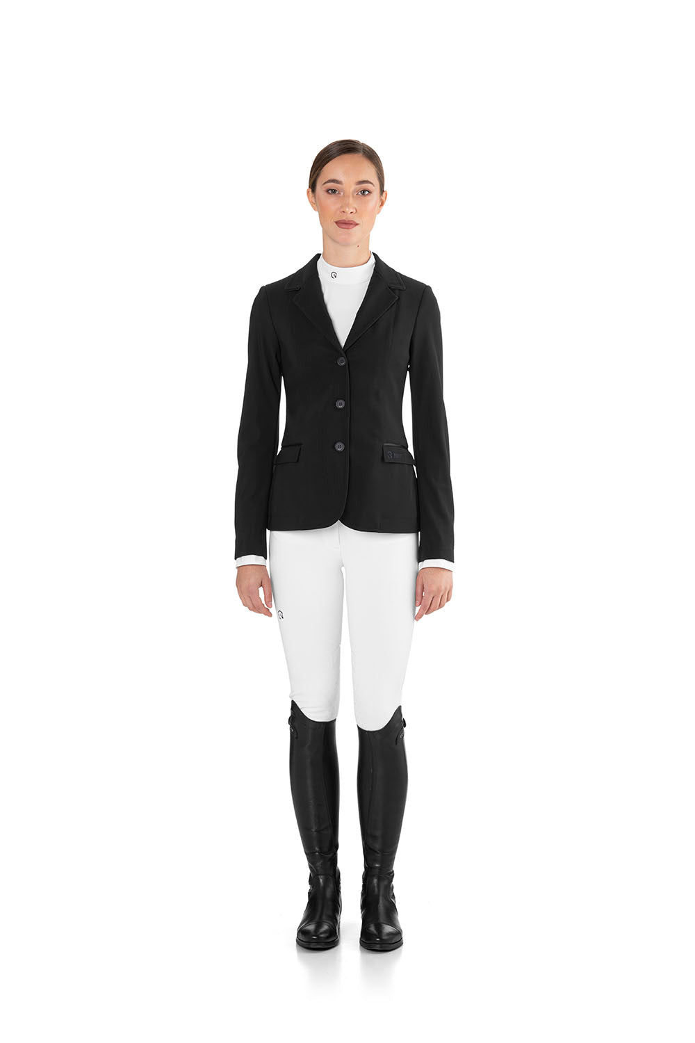 EGO7 Hunter Black Show Jacket Medium-Breeches-Consignment-Evolution Equestrian Co.
