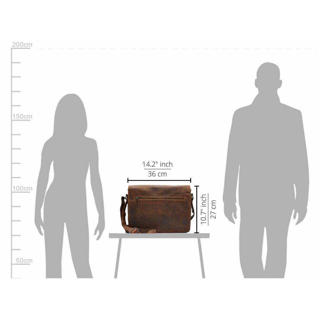 Greenwood Leather Berlin Laptop Bag-Leather Bag-Greenwood Leather-Evolution Equestrian Co.