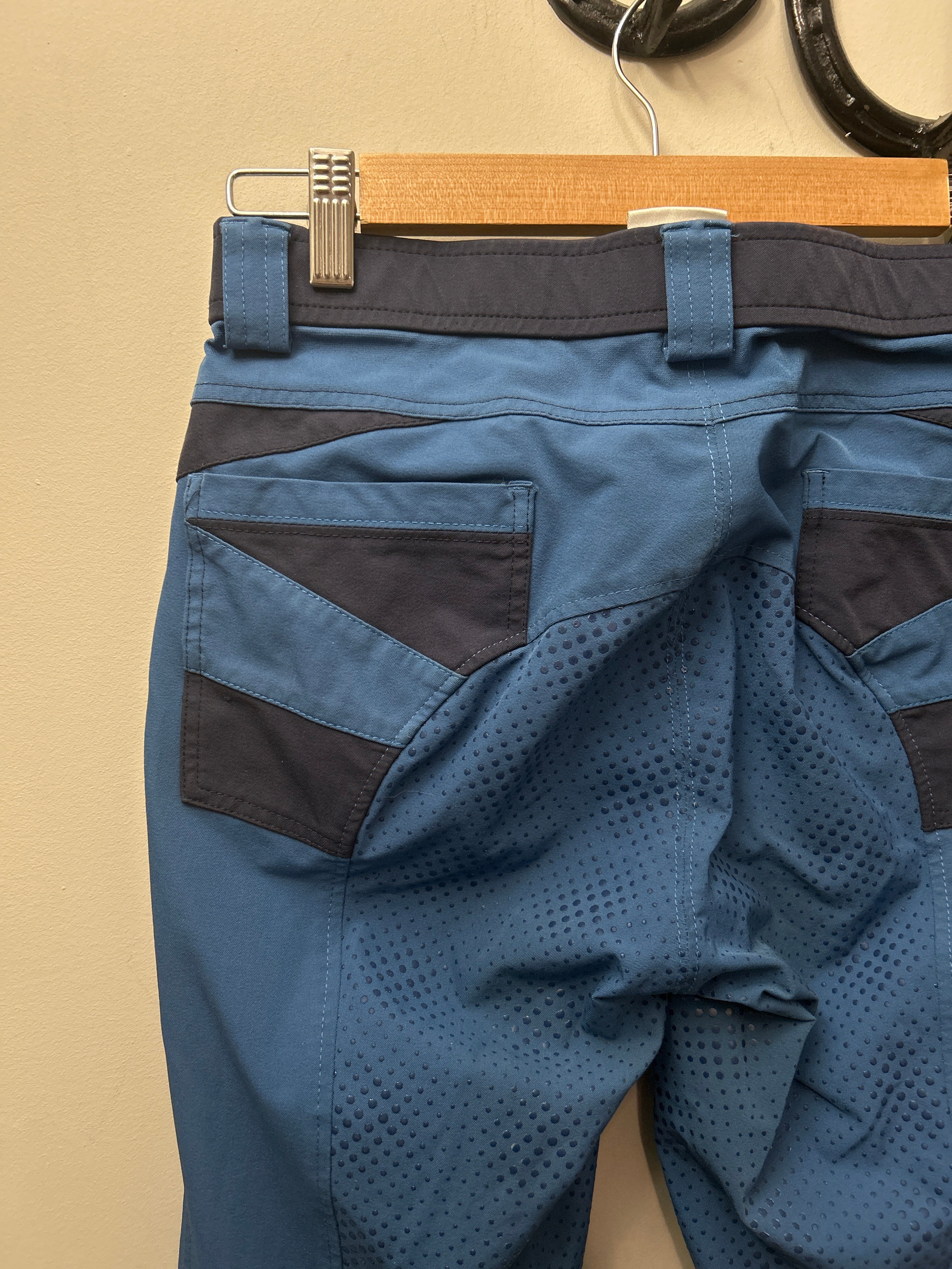 hahaWhatever Blue Breeches 28-Breeches-Consignment-Evolution Equestrian Co.