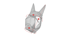 Load image into Gallery viewer, LeMieux Visor-Tek Fly Mask

