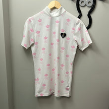 Load image into Gallery viewer, Kingsland Equestrian White and Pink Shirt - Medium

