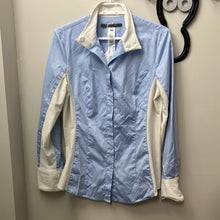 Load image into Gallery viewer, Noel Asmar Equestrian Light Blue Show Shirt
