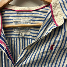 Load image into Gallery viewer, Joules Button Down Striped Shirt Large
