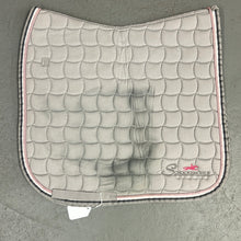 Load image into Gallery viewer, Schockemohle Dressage Pad Pink and Grey

