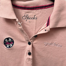 Load image into Gallery viewer, Spooks Pink Polo Large
